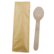 6.25" Individually Wrapped Birch Wood Spoons