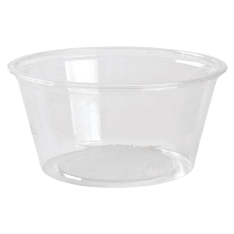 0.75 oz Clear Plastic Portion Cups