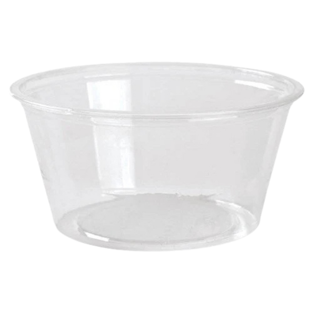 0.75 oz Clear Plastic Portion Cups