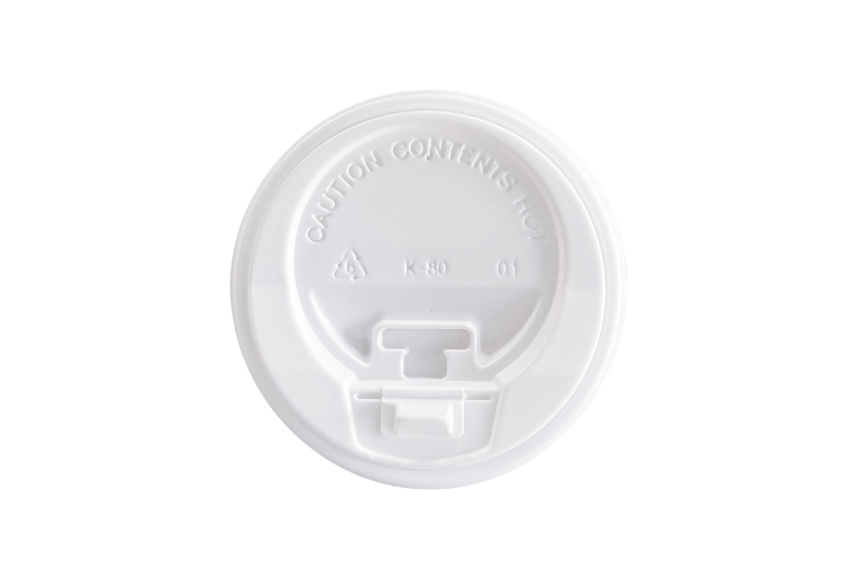 80mm Dome Lids for 8 oz Paper Hot Cups