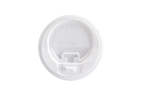 80mm Dome Lids for 8 oz Paper Hot Cups