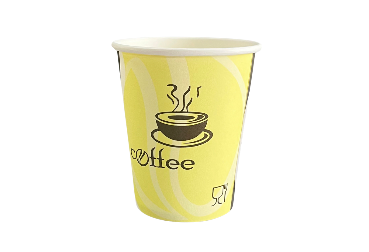 8 oz Printed Paper Hot Cups