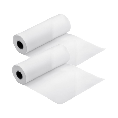 18" x 7" White Paper Roll