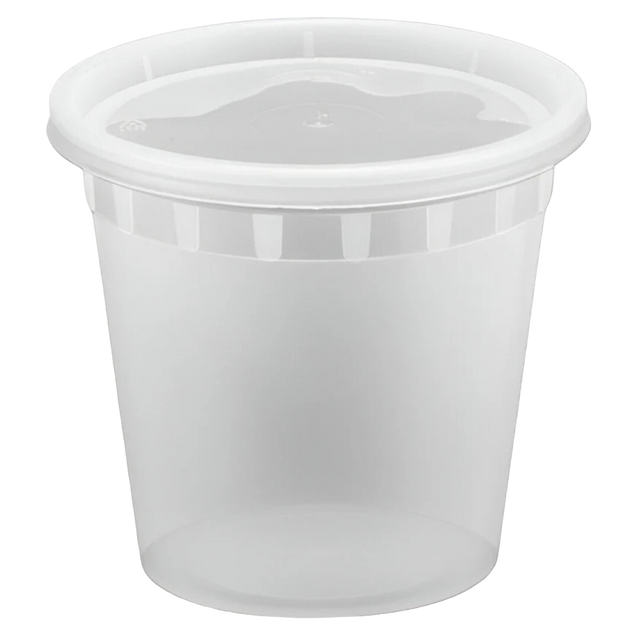 24 oz Heavy Deli Containers Combo
