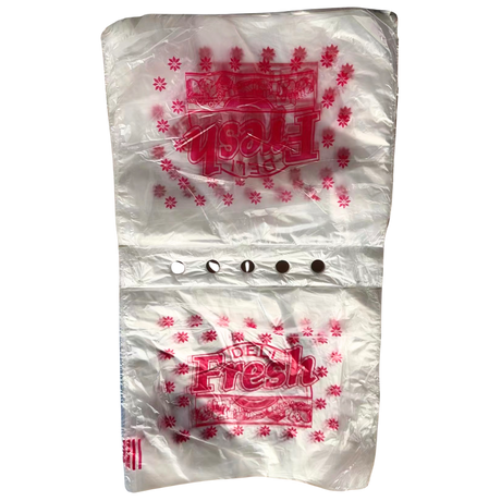 10" x 9"/ 8" x 10" High Density Printed Deli Bags