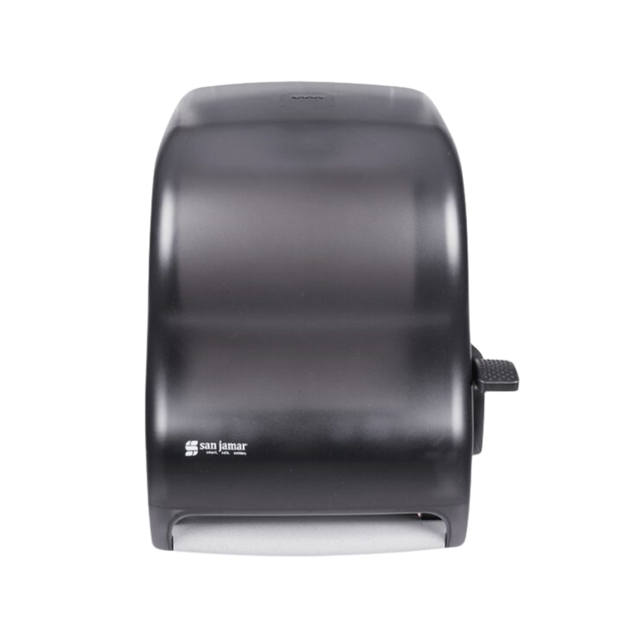 Dispenser with Lever for 205' to 800' Hand Towel Rolls