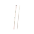 8" Individually Wrapped White Paper Straws