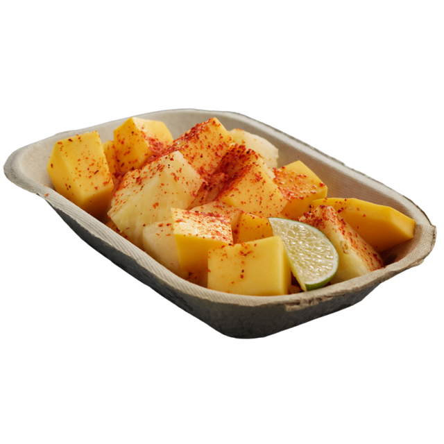 7.5" x 5.5" x 1.5" Pulp Food Trays