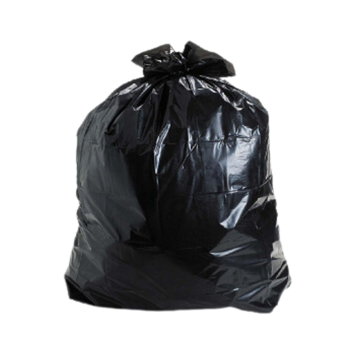 35" x 50", Regular Black Garbage Bags