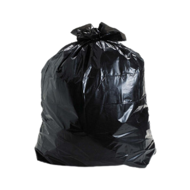 42" x 48" Extra Strong Black Garbage Bags