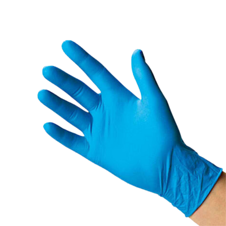 Medium Blue Nitrile Gloves