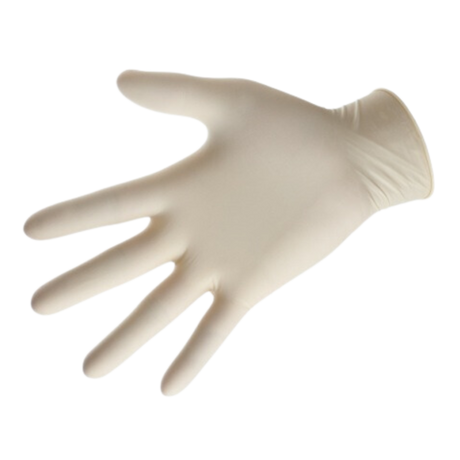 Large Powder Free Latex Gloves