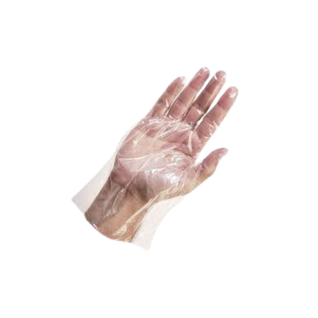 Medium Low-Density Polyethylene Deli gloves