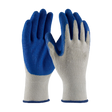 Medium Black Grip Latex Gloves
