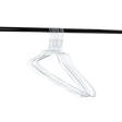 18" White Shirt Hanger, 14.5 Gauge