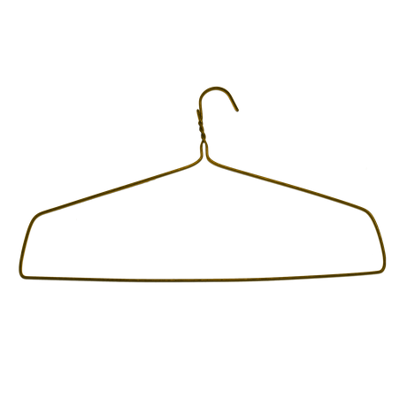 18" Gold Drapery Hanger, 11.5 Gauge