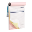 Blank Softback Dry Cleaner's Invoice with 3 Part NCR Copies
