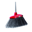 9" Plastic Head Angle Broom with 6-7" Bristle and 52" Metal Handle