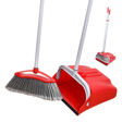 30x26cm Dustpan & Broom Set with Metal Handle