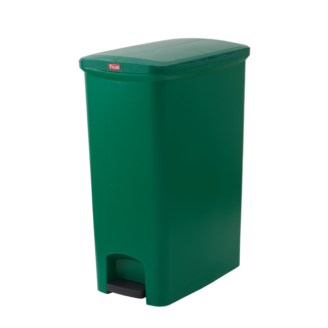 68L Svelte Step-on Green Container