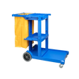 Black Cleaning Cart