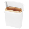 7" X 4" x 10" Brown Waxed Sanitation Bags