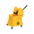 Heavy Duty 37L Down Press Yellow Bucket and Wringer
