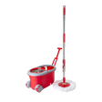 3 Way Drive Tornado Mop (Bucket, Handle and 2 Microfiber Mop Refills)