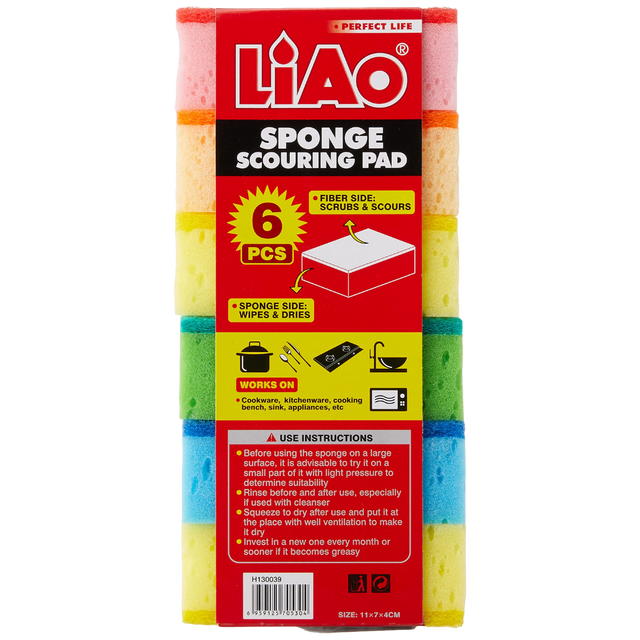 11x7x4cm Sponge Scouring Pad