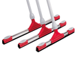 14" Floor Squeegee with Stainless Steel Head and Metal Handle