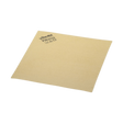 35cm x 38cm Yellow PVAmicro Coated Microfibre Cloth
