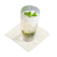 1 ply White Elegant Cocktail/Beverage Napkins