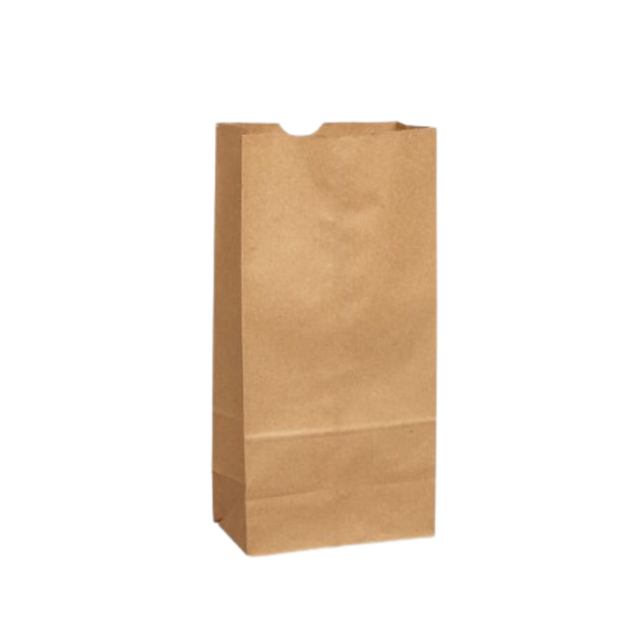 5 lb Brown Paper Bags
