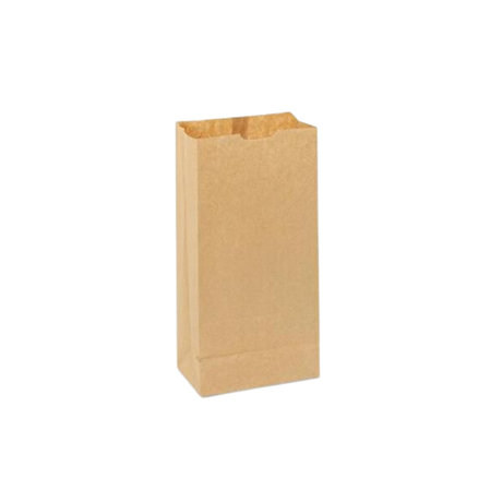6" x 11", 6 lb Brown Paper Bags