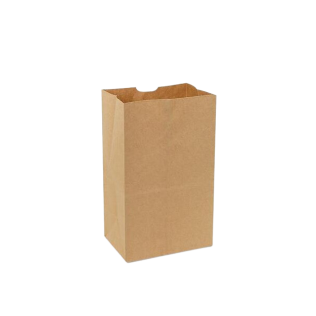 8 lb Brown Paper Bags