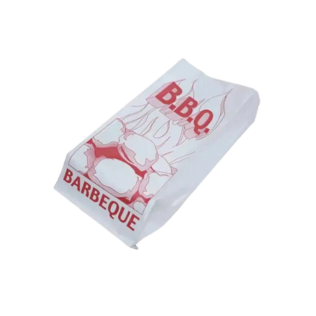 5.5" x 3.5" x 12" Small Foil Laminated Printed BBQ Chicken Bag