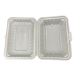 9" x 7" x 3" White MFPP Take-Out Container
