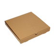 10" x 10" x 2" Kraft B-Flute Pizza Boxes