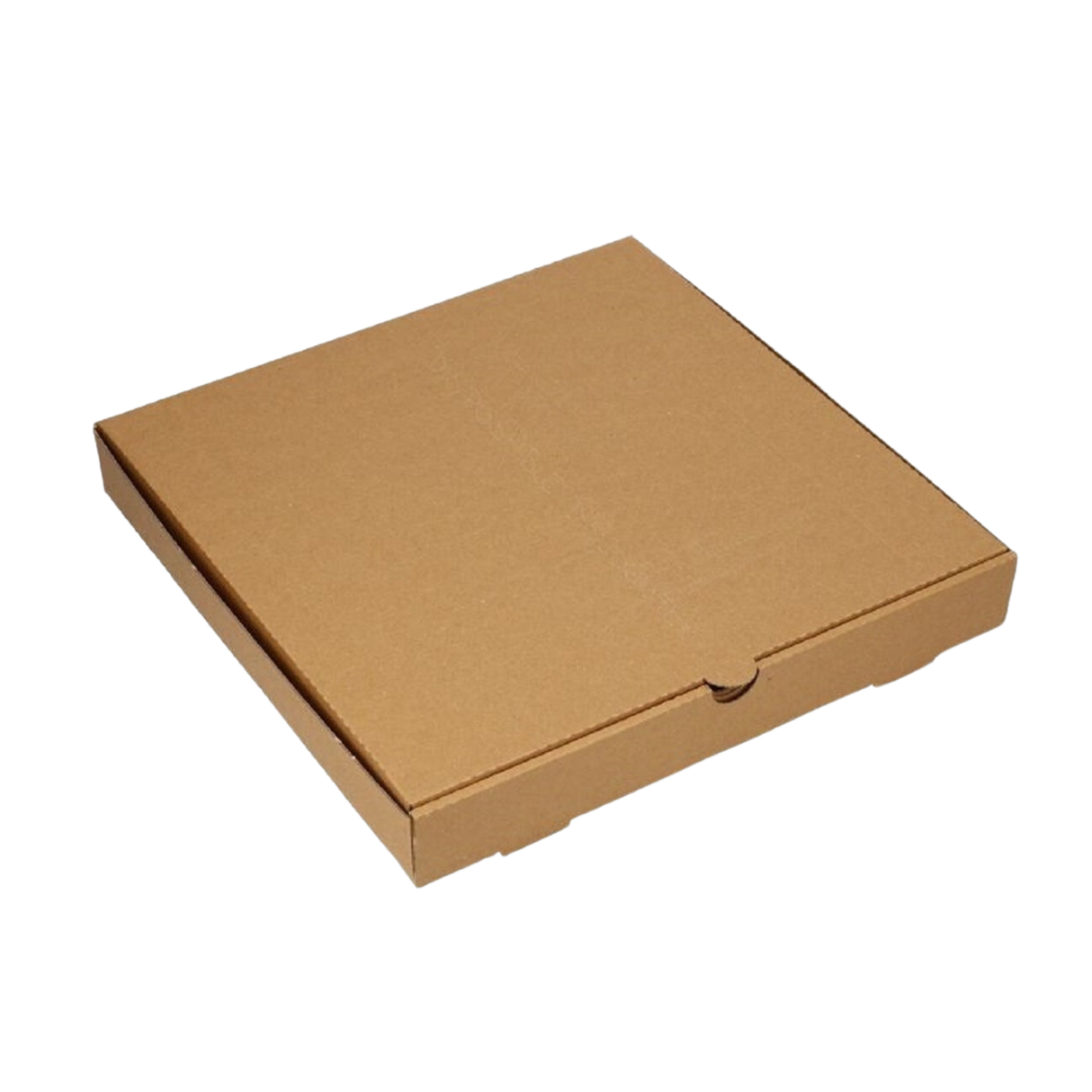 10" x 10" x 2" Kraft B-Flute Pizza Boxes