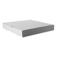 15" x 21" x 2" White B-Flute Pizza Boxes