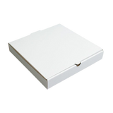 18" x 18" x 2" White B-Flute Pizza Boxes