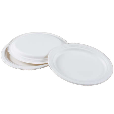 12.5" x 10" Oval Sugarcane Plate