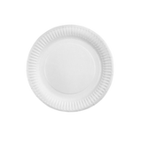 9" Uncoated Paper Plates