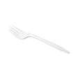 White Medium Plastic Forks