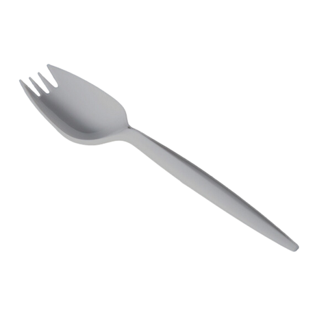 White Plastic Sporks