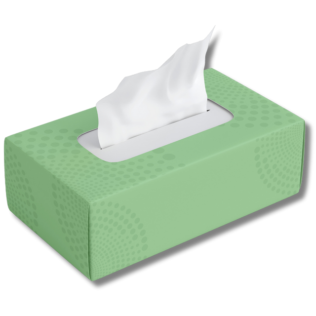3 box set of 480 sheet, 2 ply, Facial Tissue - 12/case