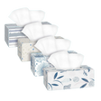 4 box set of 640 sheets, 2 Ply Facial Tissue - 6/case