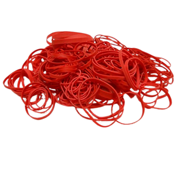 #14 Red Rubber Band - 25 lbs