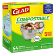 17.5" X 16.5" Small Compostable Bags