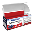 Red Plastic Heavy Duty Table Cover Rolls with Cutters